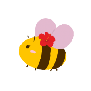 メスの蜂のイラスト