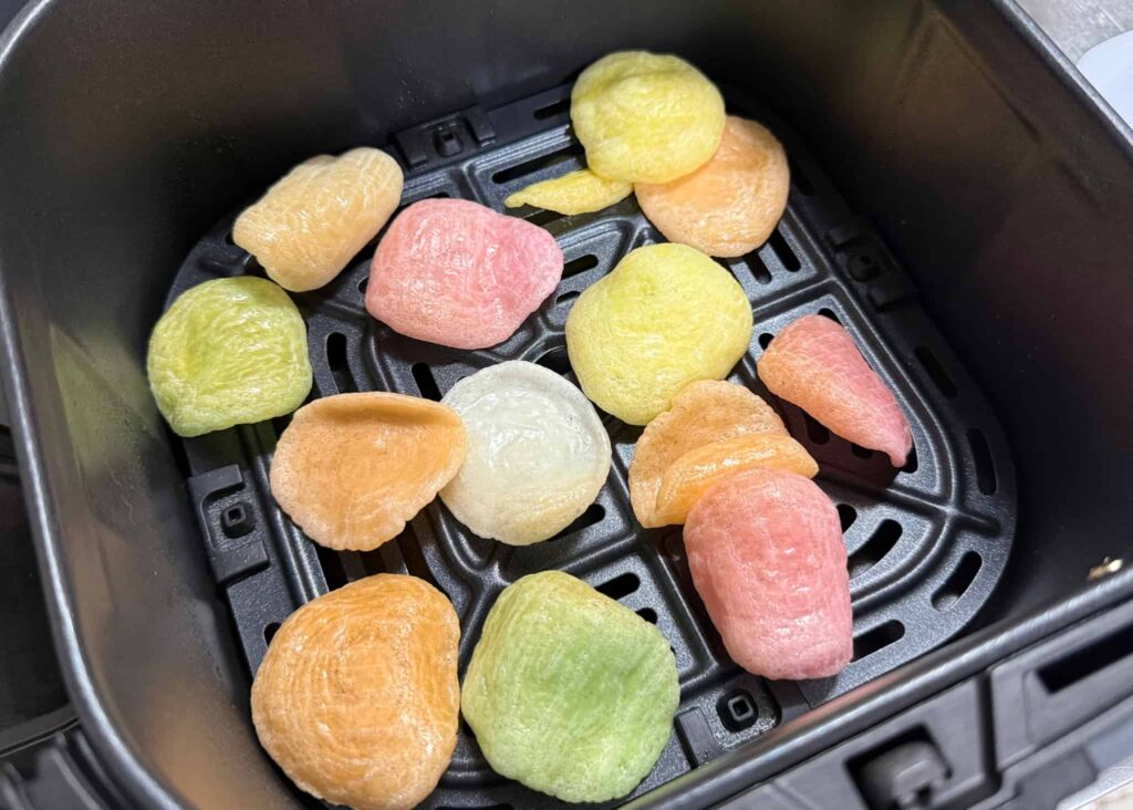 できあがったえびせんの画像